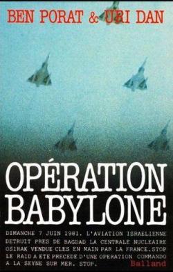 Opration Babylone  par Yeshayahu Ben Porat