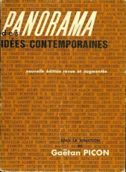 Panorama des ides contemporaines par Gatan Picon