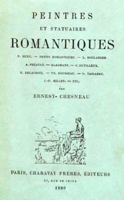 Peintres et Statuaires Romantiques par Ernest Chesneau
