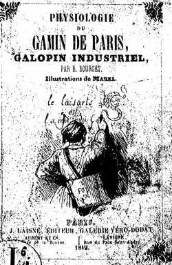 Physiologie du gamin de Paris : Galopin industriel par Ernest Bourget