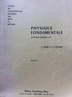 Physique fondamentale Cours tlvis par Louis Avan