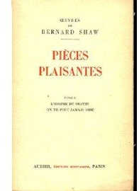 Pices plaisantes par George Bernard Shaw