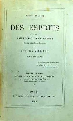 Pneumatologie, tome 3 par Jules de Mirville