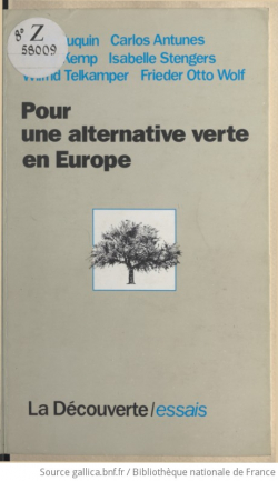 Pour une alternative verte en Europe par Pierre Juquin