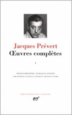 Oeuvres compltes, tome 1  par Jacques Prvert