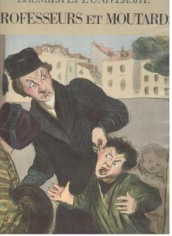Professeurs et moutards par Honor Daumier