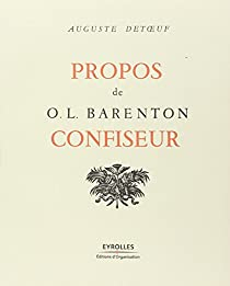 Propos de O. L. Barenton, confiseur par Auguste Detoeuf