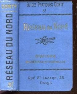 Rseau du Nord - Stations balnaires et thermales- 12 cartes et plans. par Guides Pratiques Conty