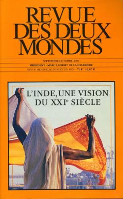 Revue des deux mondes - Septembre-octobre 2001 - L'Inde, une vision du XXIe sicle par Revue des Deux mondes