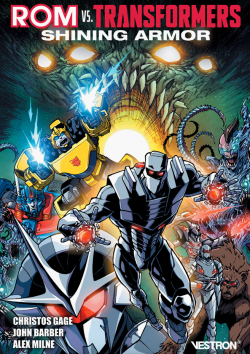 Rom vs Transformers : Shining Armor par Christos Gage