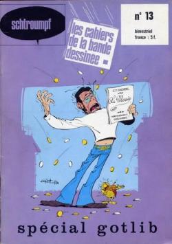 Les cahiers de la bande dessine, n13- Spcial Gotlib par Revue Les Cahiers de la BD