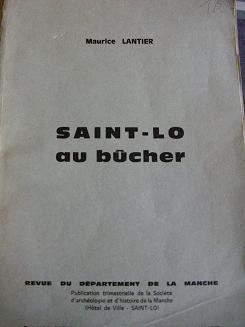 Saint-L au bcher par Maurice Lantier
