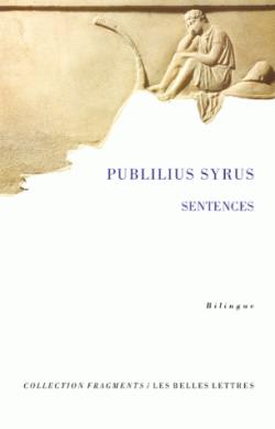 Sentences par Publilius Syrus