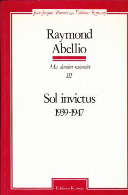 Sol invictus par Raymond Abellio