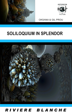 Soliloquium in Splendor par Oksana Gil Prou