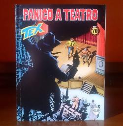 Tex, tome 698 : Panico a teatro par Mauro Boselli