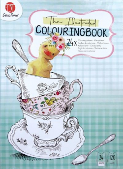 The Illustrated Colouringbook par Editions DecoTime