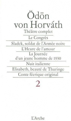 Thtre complet, tome 2 par dn von Horvth