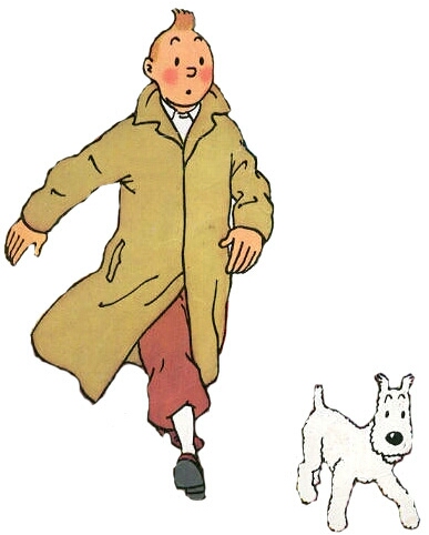 Tintin : objectif lune / on a marche sur la lune par Herg