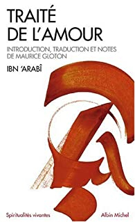 Traité de l'amour par Ibn'Arabî