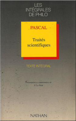 Traits scientifiques  par Blaise Pascal