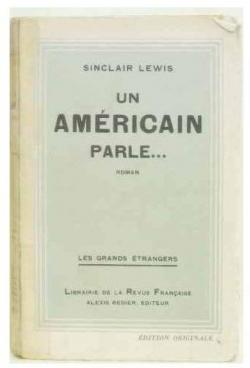 Un Amricain parle par Sinclair Lewis