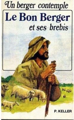 Un berger contemple Le Bon Berger et ses brebis par Philippe Keller