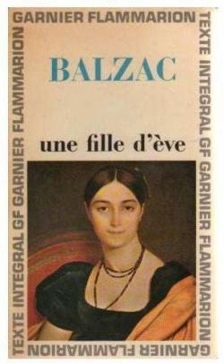 Une fille d've par Honor de Balzac