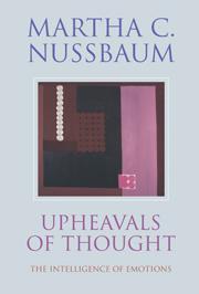 Upheavals of Thought par Martha Craven Nussbaum