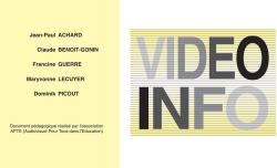 VIDEO INFO : La Vido comme outil de formation  l'information au lyce par Jean-Paul Achard