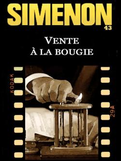 Vente  la bougie par Georges Simenon