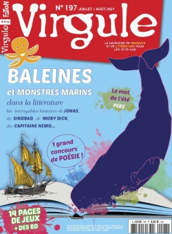 Virgule, n197 : Baleines et monstres marins dans la littrature par  Virgule
