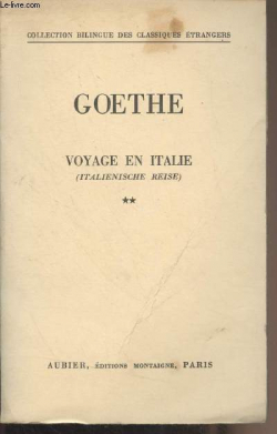 Voyage en Italie (tome 2) par Johann Wolfgang von Goethe