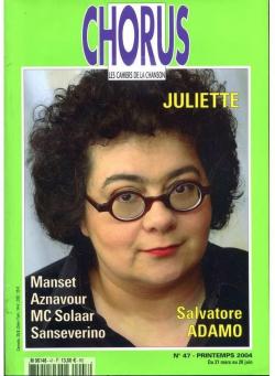 Chorus, n47 : Juliette par Revue Chorus