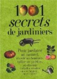 1001 secrets de jardiniers par Groult