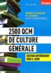 2500 Qcm de culture gnrale par Jean-Michel Oullion