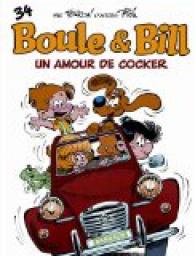 Boule & Bill, tome 34 : Un amour de cocker par Verron