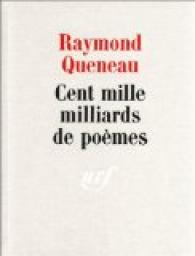 Cent mille milliards de pomes par Raymond Queneau