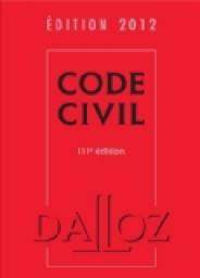 Code civil 2012 par Franois Jacob (II)