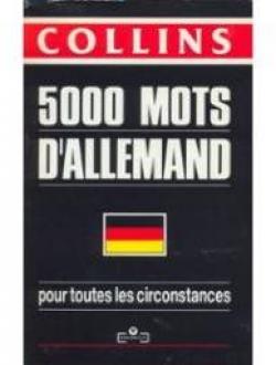 5000 mots d'allemand par  HarperCollins