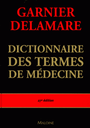 Dictionnaire des termes de mdecine par Jacques Delamare