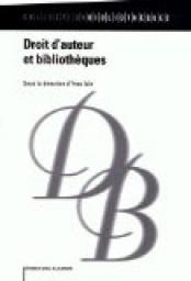 Droit d'auteur et bibliothques par Yves Alix