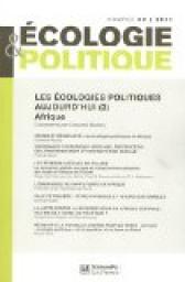 Ecologie et Politique, N 42, 2011 : Les cologies politiques d'aujourd'hui : Tome 3, Afrique par Jean-Paul Delage