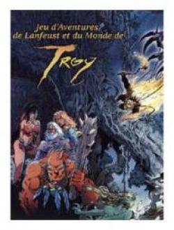 Ecran du jeu d'aventures de Lanfeust et du monde de Troy par Eric Nieudan