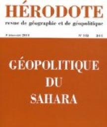 Hrodote, n142 : Gopolitique du Sahara par Revue Hrodote