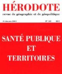 Hrodote, n143 : Sant publique et territoires par Revue Hrodote