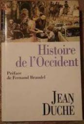 Histoire de l'occident par Jean Duch