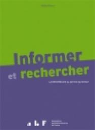 Informer et rechercher : le bibliothécaire au service du lecteur par Association des Bibliothcaires franais