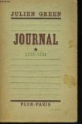 Journal, tome 1 : 1928-1934 par Julien Green