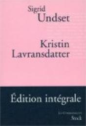 Kristin Lavransdatter par Sigrid Undset